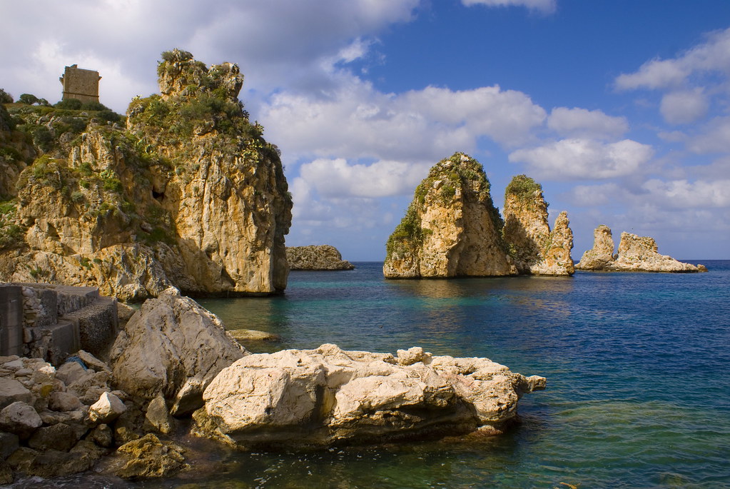 Tonnara di Scopello Sicilia en Italia
