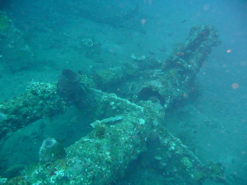 Tulamben en Bali buceo en Indonesia