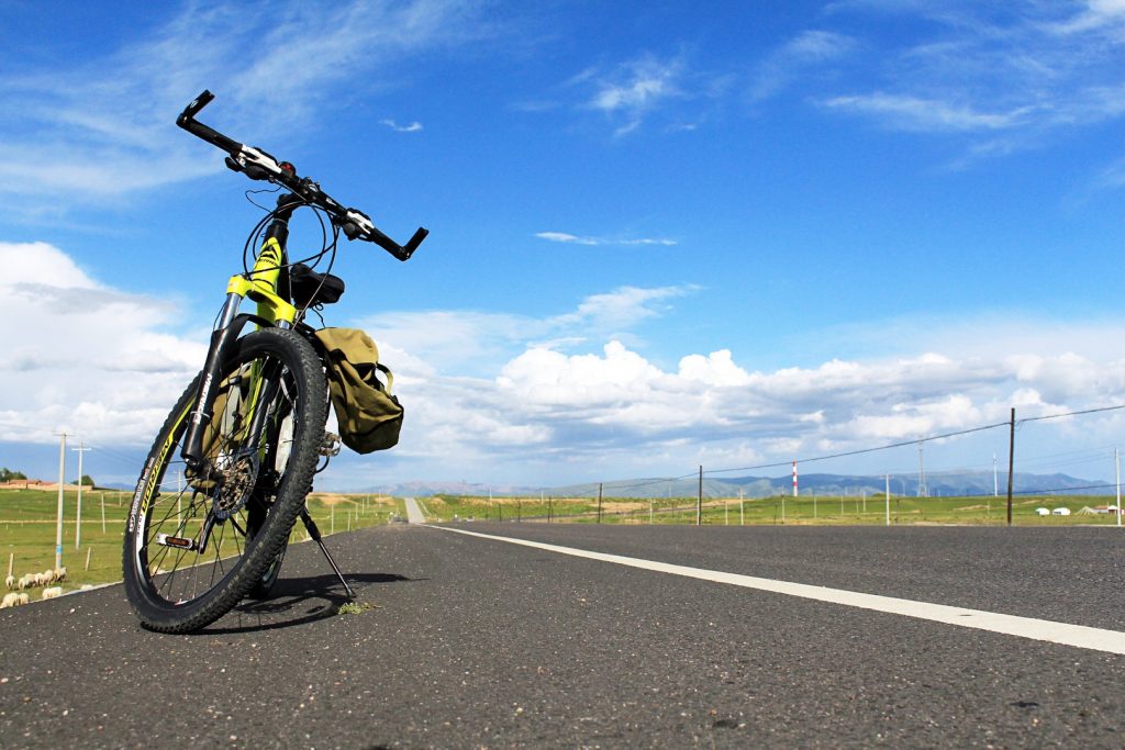 Viajar en bicicleta