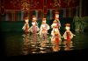 Las marionetas de Agua de Hanoi en Vietnam teatro en Hanoi