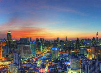 Viajes al sudeste asiático: Bangkok, Kuala Lumpur y Singapur Atardecer en Bangkok