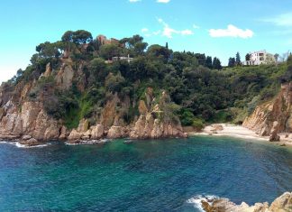 Acantilados en Costa Brava: Mirando al abismo blanes costa brava
