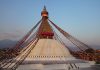 La estupa de Bodnath en Kathmandu, Nepal boudhanath katmandú nepal