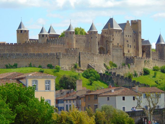 Visita la ciudad medieval de Carcassonne castillo de carcassonne