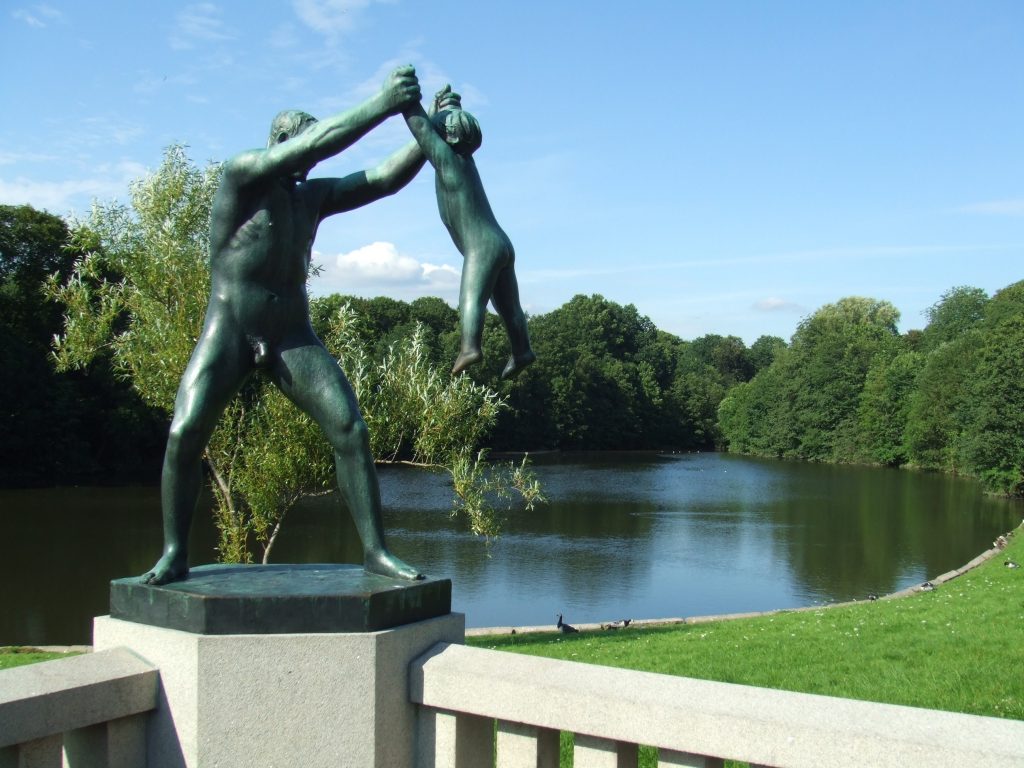 estatuas parque Frogner oslo noruega