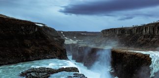 Experiencia de viaje a Islandia cascada gullfoss islandia