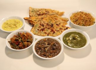 Comida típica de India: el Thali comida india
