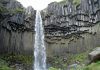 Svartifoss en Islandia, la cascada negra cascada negra svartifoss islandia