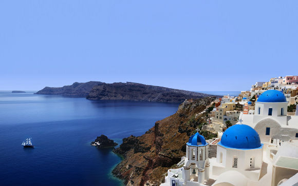 viajar a santorini grecia