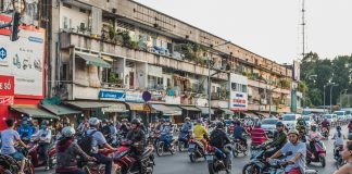 Tráfico en Vietnam, la frenética Ho Chi Minh trafico en ho chi min