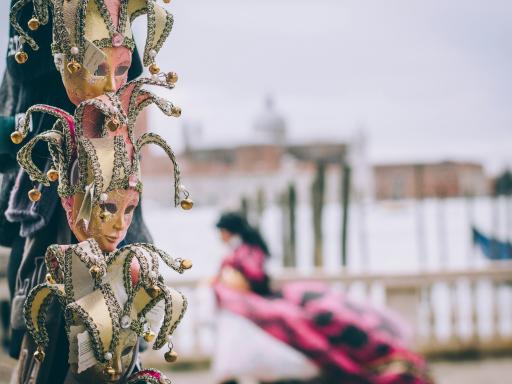 Carnaval de Venecia en grupo