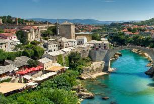 Triangulo balcánico: Croacia, Montenegro y Bosnia