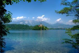 Verano en Eslovenia en grupo