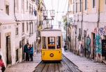 Sonidos de tranvía en grupo, Lisboa