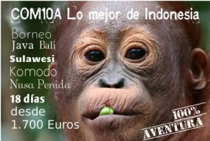 COM10A Lo mejor de Indonesia viaje en grupo 2014