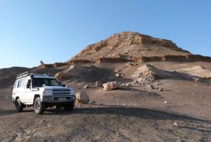 Egipto, desierto blanco, salida agosto