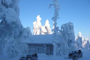Laponia en Navidad: Rovaniemi durmiendo en Santa Claus Village