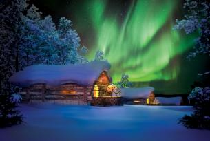 Auroras boreales en Tromso (Noruega)
