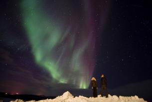 Auroras boreales en Alta ( Laponia Noruega)