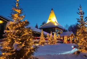 Invierno en Laponia: Levi, Haparanda, Rovaniemi auroras boreales navegación en rompehielos