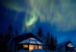 Papá Noel , auroras boreales en Rovaniemi y alojamiento en igloo de cristal