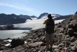 Trekking bajo las auroras boreales y experiencia inuit en la tierra de Tunu. Costa este de Groenlandia