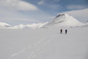 Travesía del Parque Nacional Sarek, Laponia ( Suecia )