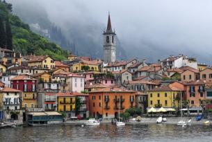 Lagos y pueblos románticos de Italia