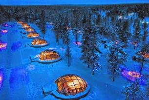 Invierno en Laponia: 7 días con noche en iglús de vidrio