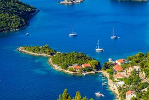 Croacia: crucero por la costa croata y las Islas Dálmatas en velero de lujo (velero privado hasta 11 personas)