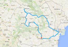 Mapa del itinerario