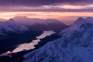Viaje de senderismo y trekking en invierno en Escocia: el Parque Nacional de Cairngorms