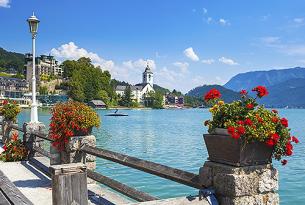 La espléndida naturaleza de Austria en grupo