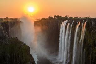 Sudáfrica y Botswana, con Cataratas Victoria (Singles)