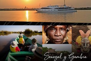 Crucero boutique en Senegal y Gambia a bordo de un mega yate