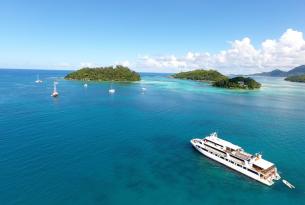 Crucero de 8 días en mega yate por las Islas Seychelles