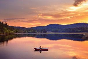 Verano en la Laponia sueca: senderismo, canoa y Abisko