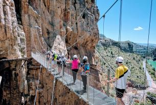 Senderismo en Málaga: Caminito del Rey, Torcal de Antequera, Sierra Blanca de Ojen y Mijas