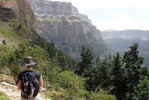 Senderismo en el Parque Nacional Ordesa y Monte Perdido.