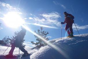 Raqueteando en La Cerdanya