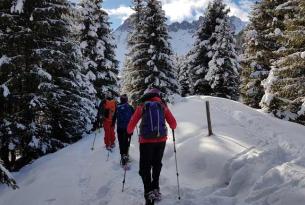 Raquetas de Nieve en los Alpes: Valle de Aosta