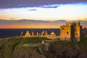 Escapada por la costa Este de Escocia: del castillo Dunnotar hasta Aberdeen