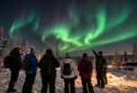 Increible Laponia: auroras boreales, huskies y renos con guía en español