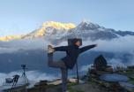 Trek de yoga en los Picos Sagrados del Mardi Himal