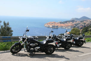 Viaje en moto Croacia tour islas Dámatas