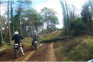 Viaje en moto Baja Aragon 3 dias 2 noches en moto propia (trail)