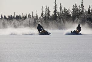 Viaje en moto de Nieve Rusia, Parque Nacional de Paanajärvi