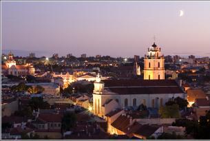 Mercado de Navidad en Vilnius