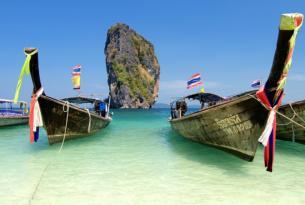 Circuito de sur a norte de Tailandia y playa de Krabi en Fin de año