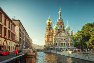 Verano en Rusia: de San Petersburgo a Moscú en grupo y en hoteles de 3*